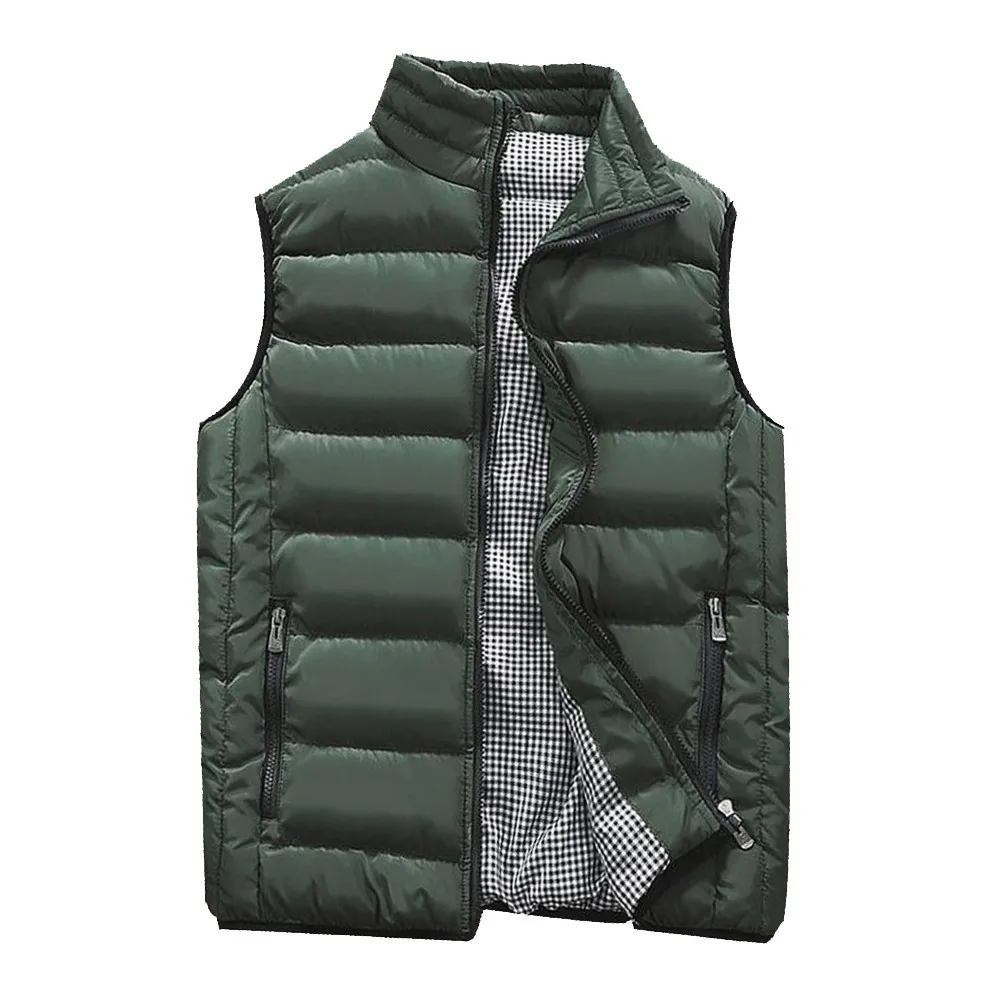 Men Autumn Winter Coat Padded Cotton Vest Warm Hooded Thick Vest Tops Jacket Male Cotton Men's Vest Men Thicken Waistcoat
Men Autumn Winter Coat Padded Cotton Vest Warm Hooded Thick Vest Tops Jacket Male Cotton Men's Vest Men Thicken Waistcoat