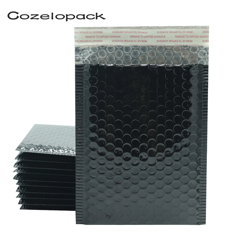 10PCS Black Metallic Padded Mailer Postage Shipping Mailers Clothes Shoes Gift Bags Foil Bubble Shipping Envelopes
10PCS Black Metallic Padded Mailer Postage Shipping Mailers Clothes Shoes Gift Bags Foil Bubble Shipping Envelopes