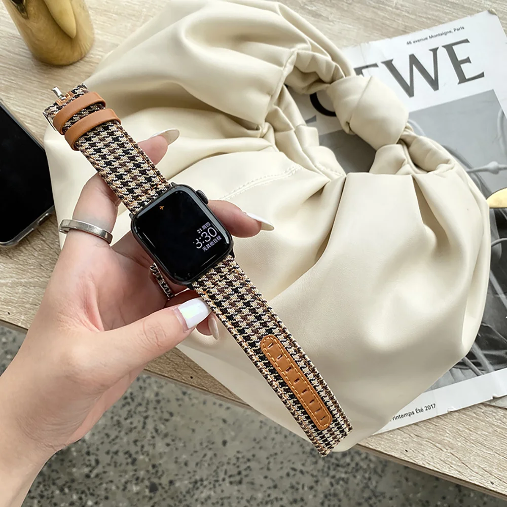 Watch Band for apple watch strap Series 6 SE 5 4 3 2 1 for Iwatch 44mm 42mm Wrist for Apple Watch Bands 44mm 38mm 42mm 40mm
Watch Band for apple watch strap Series 6 SE 5 4 3 2 1 for Iwatch 44mm 42mm Wrist for Apple Watch Bands 44mm 38mm 42mm 40mm