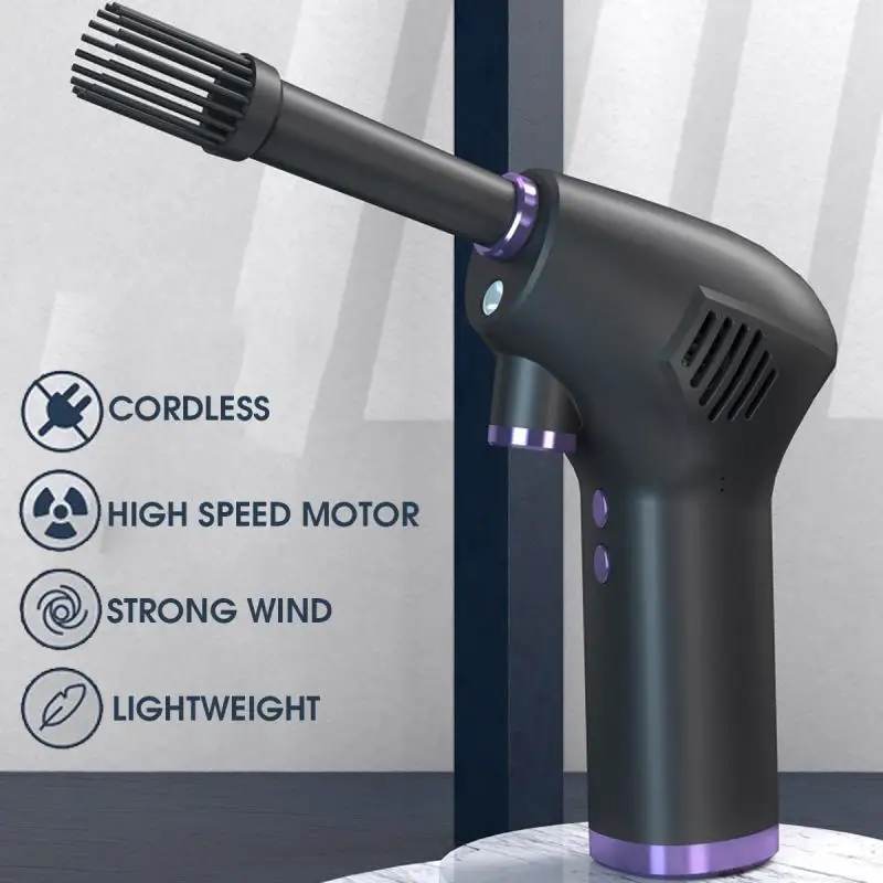 45000 RPM Wireless Air Duster Cleaner Blower Hand-Held Charging Cordless Dust Blower Tablet Laptop Computer Accessories
45000 RPM Wireless Air Duster Cleaner Blower Hand-Held Charging Cordless Dust Blower Tablet Laptop Computer Accessories