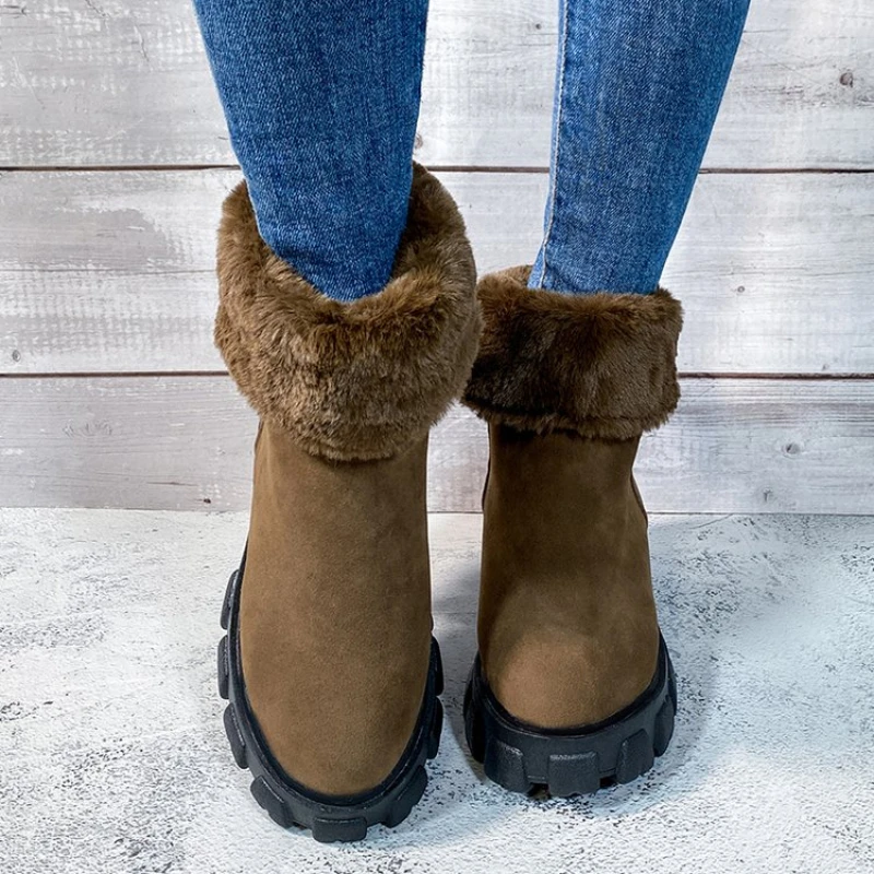 2021 Winter New Women Fashion Thick Soled Boots Warm Snow Shoes Comfortable Anti Slip Hot Women Casual Boots
2021 Winter New Women Fashion Thick Soled Boots Warm Snow Shoes Comfortable Anti Slip Hot Women Casual Boots