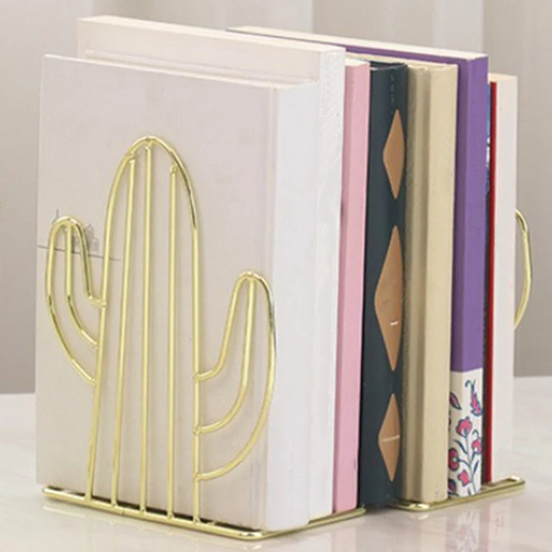 2PCS/set Creative Cartoon Geometry Cactus Metal Bookends Book Support Stand Desk Organizer Storage Holder Shelf
2PCS/set Creative Cartoon Geometry Cactus Metal Bookends Book Support Stand Desk Organizer Storage Holder Shelf