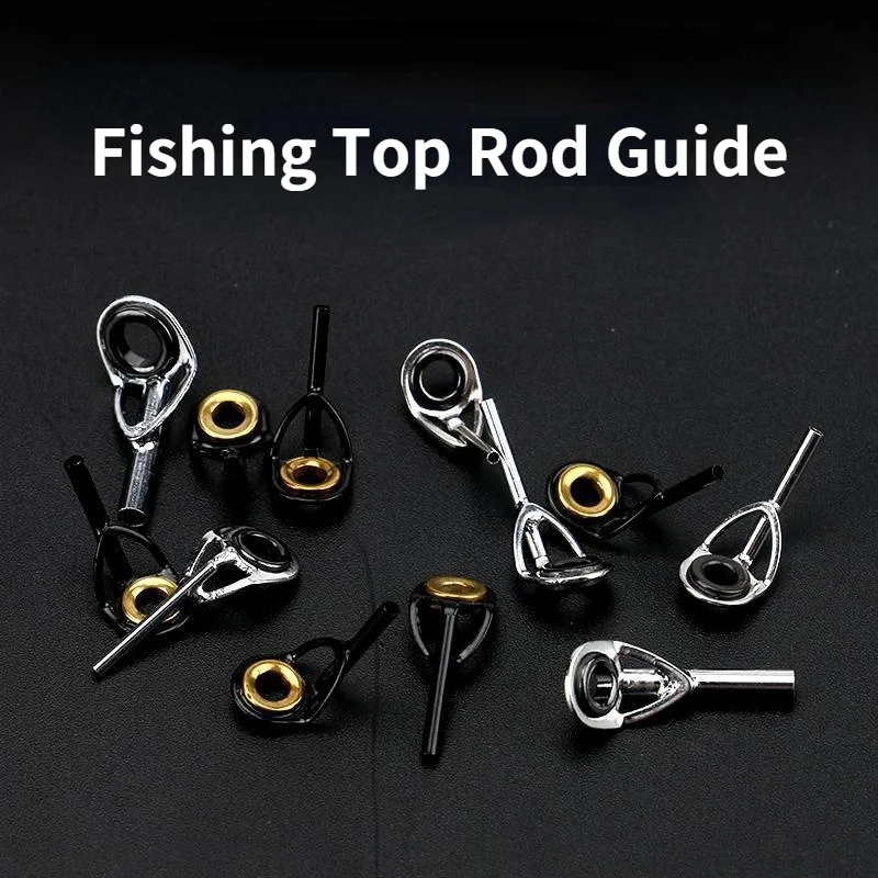 Fishing Top Rod Guide Ring Line Tip 0.9mm-1.6mm Stainless Steel DIY Eye Rings Pole Kit Replacement Accessories Repair casting
Fishing Top Rod Guide Ring Line Tip 0.9mm-1.6mm Stainless Steel DIY Eye Rings Pole Kit Replacement Accessories Repair casting
