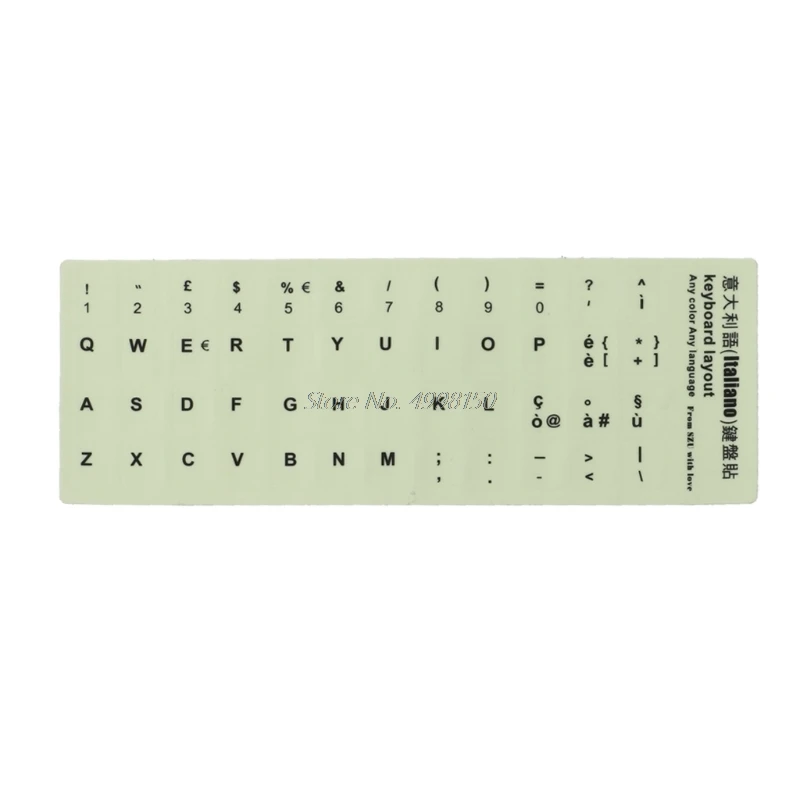 Drop Wholesale 1PC Waterproof Fluorescent Keyboard Stickers Luminous Keyboard Protective Film
Drop Wholesale 1PC Waterproof Fluorescent Keyboard Stickers Luminous Keyboard Protective Film