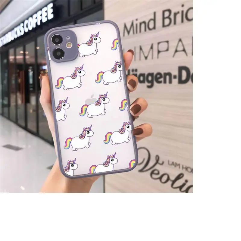 unicornio Phone Case Matte transparent For Gray iPhone 12 Mini 11 Pro XR XS Max 7 8 Plus X Back Cover
unicornio Phone Case Matte transparent For Gray iPhone 12 Mini 11 Pro XR XS Max 7 8 Plus X Back Cover