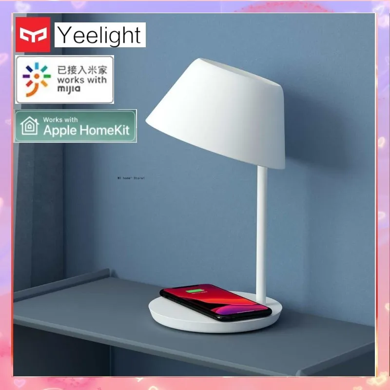 Прикроватная Светодиодная лампа Yee light Staria Pro, умный светильник с регулируемой яркостью и беспроводным зарядным устройством, работает с прил...
Прикроватная Светодиодная лампа Yee light Staria Pro, умный светильник с регулируемой яркостью и беспроводным зарядным устройством, работает с прил...