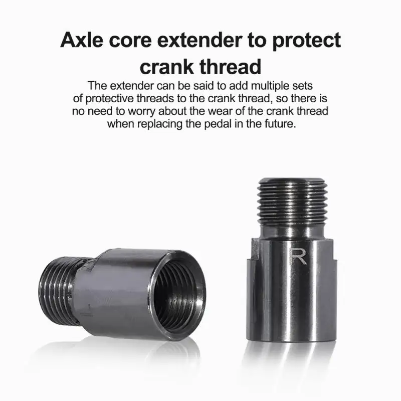 New Mountain Bike Pedal Extender Extension Pedal Axle Extender Accessories Chrome Molybdenum Steel Bearing Extender
New Mountain Bike Pedal Extender Extension Pedal Axle Extender Accessories Chrome Molybdenum Steel Bearing Extender