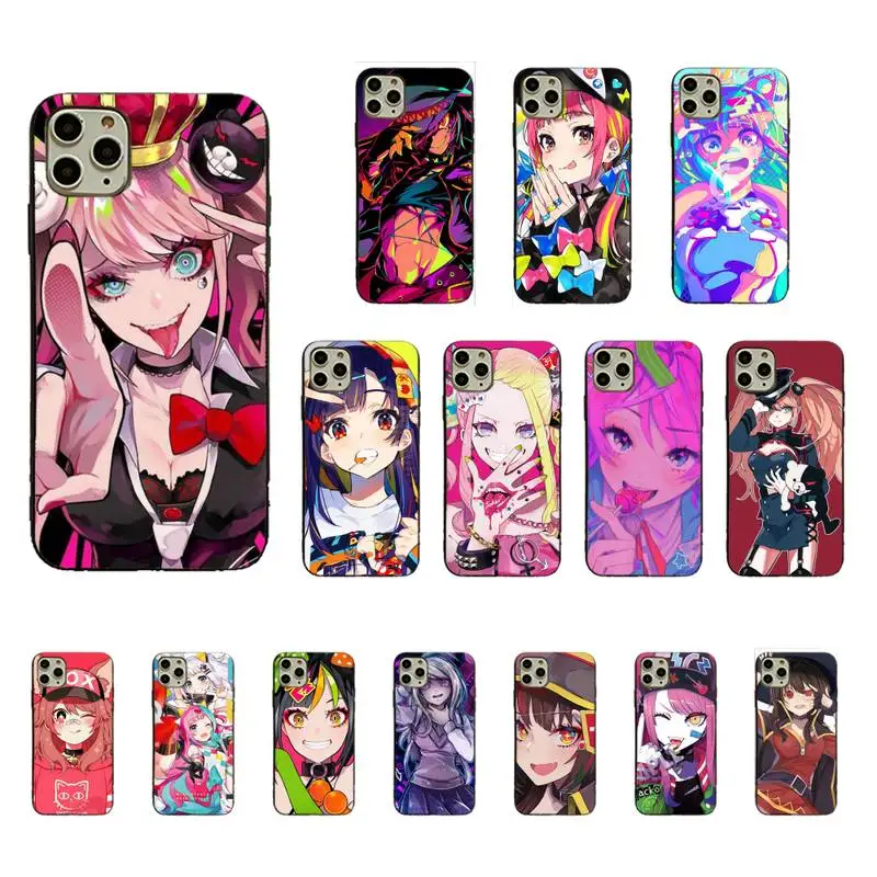 Мягкий чехол Yinuoda Junko enoshin Danganronpa для iPhone 11pro MAX 8 7 6 6S Plus X XS 5 5S SE XR Fundas Capa|Бамперы| |