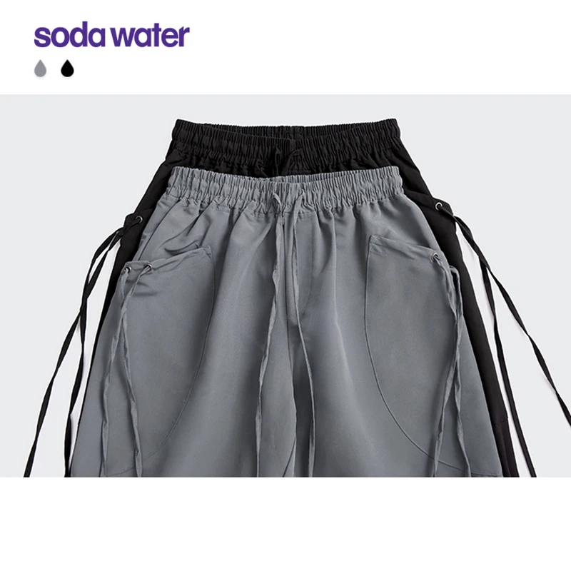 SODAWATER Korean Style Cool Hip Hop Cargo Pants Woman Streetwear 2020 High Street Loose Fit Drawstring Hem Baggy Pants Girl
SODAWATER Korean Style Cool Hip Hop Cargo Pants Woman Streetwear 2020 High Street Loose Fit Drawstring Hem Baggy Pants Girl