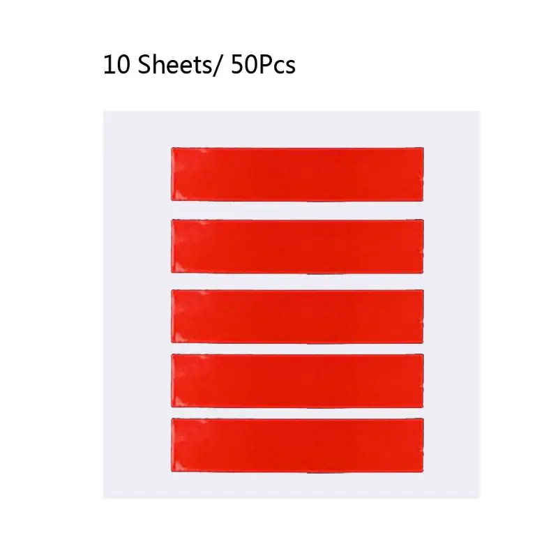 50 Reflective Adhesive Sticker Night Visibility Safety Child Universal Reflector X5XA
50 Reflective Adhesive Sticker Night Visibility Safety Child Universal Reflector X5XA