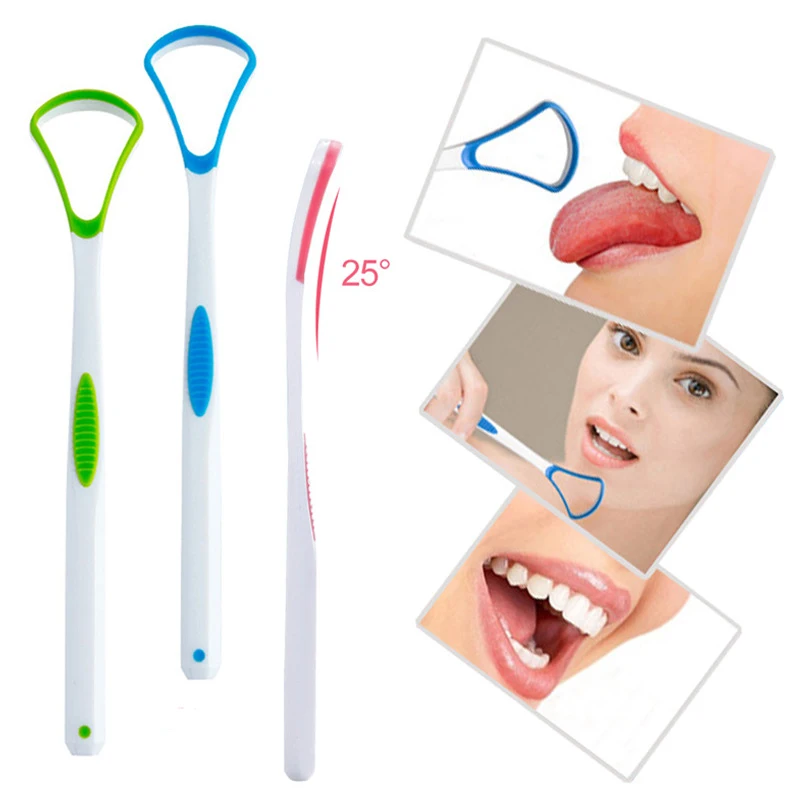 Tongue Scraper Cleaner Fresh Breath Cleaning Coated TongueToothbrush Oral Hygiene Care Tools
Tongue Scraper Cleaner Fresh Breath Cleaning Coated TongueToothbrush Oral Hygiene Care Tools