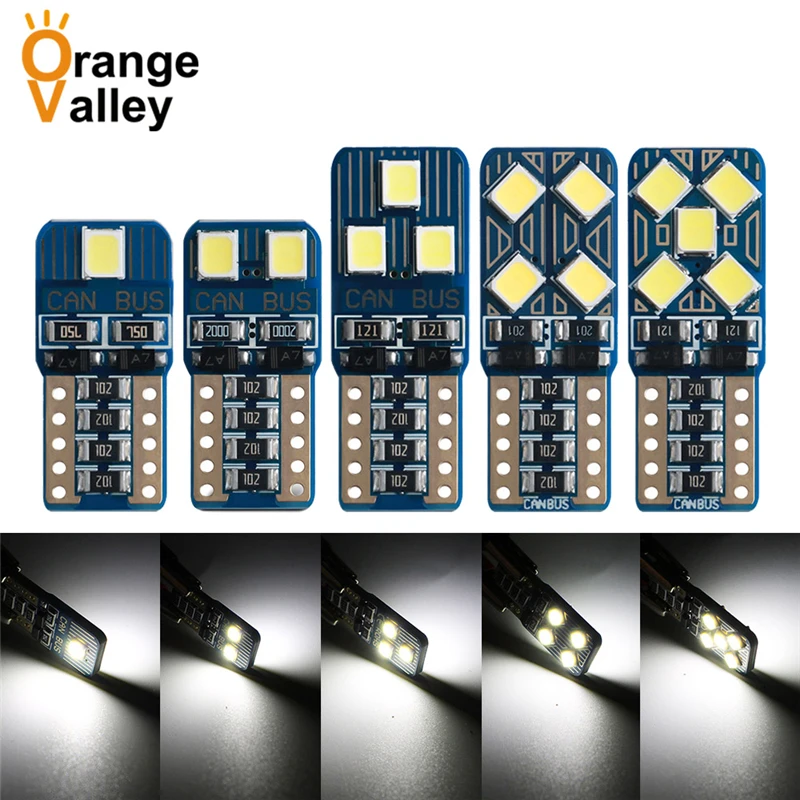 100Pcs T10 W5W 194 168 501 LED 2835 SMD Car Auto Wedge Side Lights Door Map Lamp Bulb DC12V
100Pcs T10 W5W 194 168 501 LED 2835 SMD Car Auto Wedge Side Lights Door Map Lamp Bulb DC12V