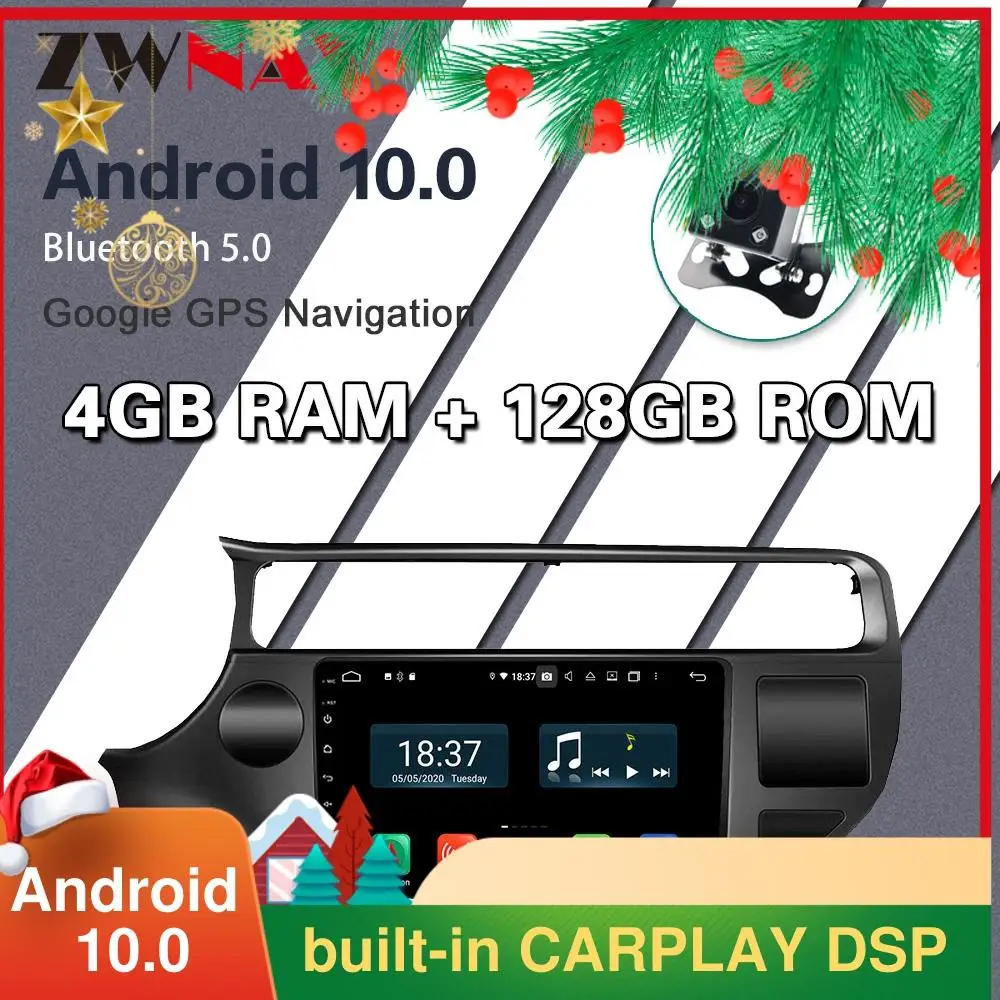 4G 128G 2DIN Android 10 Car Radio Multimedia Video Player For KIA K3 RIO 2015-2018 GPS Navigaion 2din Navigation GPS
4G 128G 2DIN Android 10 Car Radio Multimedia Video Player For KIA K3 RIO 2015-2018 GPS Navigaion 2din Navigation GPS