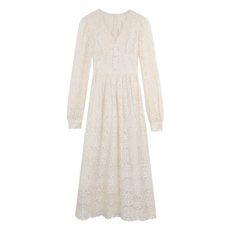Autumn and winter new Korean lace dress long-sleeved ladies temperament plus velvet padded base skirt windbreaker jacket inside
Autumn and winter new Korean lace dress long-sleeved ladies temperament plus velvet padded base skirt windbreaker jacket inside