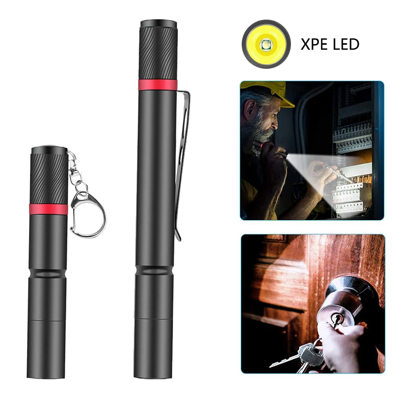 Ultra Small LED Flashlight With Premium XPE Lamp Beads IP67 Waterproof Pen Light Portable Light For Emergency Camping Outdoor
Ultra Small LED Flashlight With Premium XPE Lamp Beads IP67 Waterproof Pen Light Portable Light For Emergency Camping Outdoor
