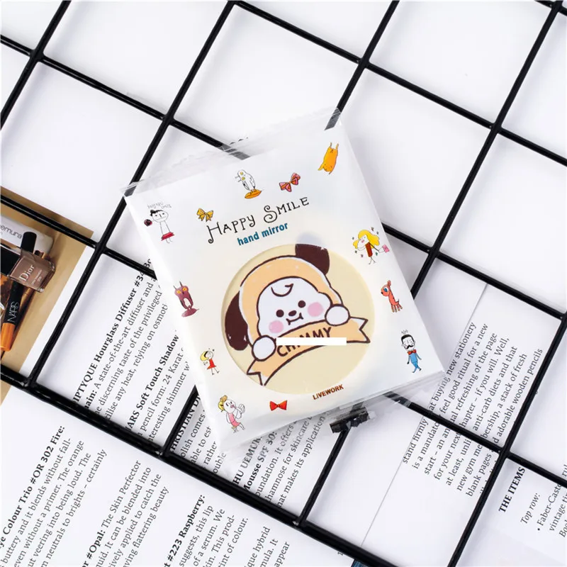 New Korean Kpop Cartoon Rabbit Dog Print 1PC Mini Makeup Mirrors Kawaii Girls Cosmetic Makeup Mirror Pocket Makeup Mirror 7CM
New Korean Kpop Cartoon Rabbit Dog Print 1PC Mini Makeup Mirrors Kawaii Girls Cosmetic Makeup Mirror Pocket Makeup Mirror 7CM
