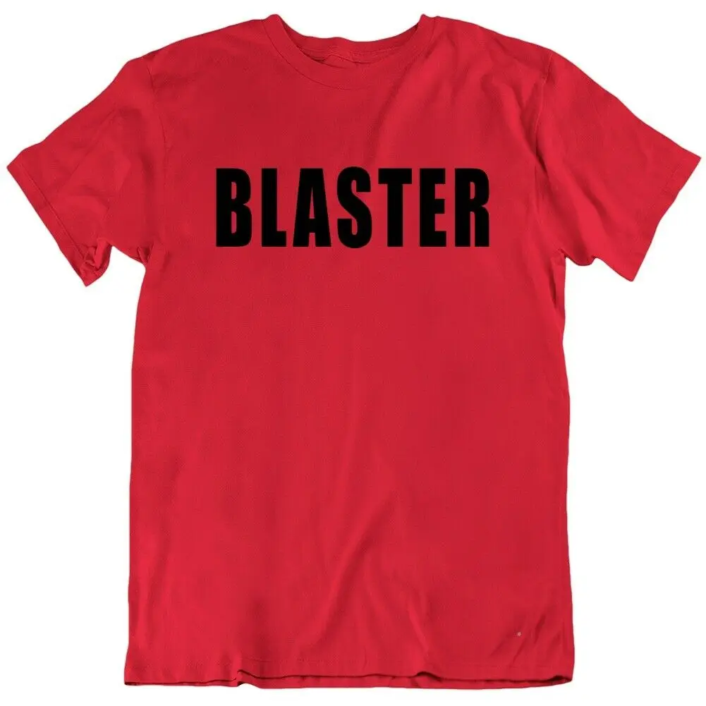 Мужская футболка Blaster Over топ 80S Red Tee Gift New|Мужские футболки| |