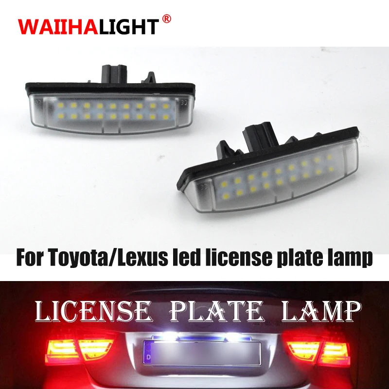 2 шт. CanBus светодиодный номерной знак для Toyota Camry Aurion Avensis Verso Echo Prius LEXUS Is200 Is300 1999 ~ 2005
2 шт. CanBus светодиодный номерной знак для Toyota Camry Aurion Avensis Verso Echo Prius LEXUS Is200 Is300 1999 ~ 2005