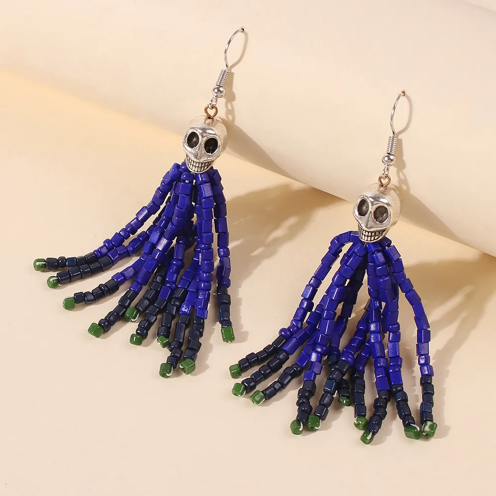 Halloween Skeleton Skull Dangle Earrings for Women Gothic Funny Pumpkin Lantern Ghost Drop Women Earrings Jewelry Party Gift 
Halloween Skeleton Skull Dangle Earrings for Women Gothic Funny Pumpkin Lantern Ghost Drop Women Earrings Jewelry Party Gift