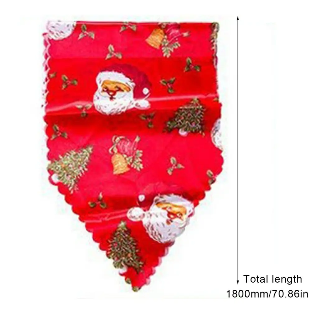 1PCS Christmas Table Runner Christmas Decoration European Embroidered Tapestry Tablecloth For Table Decoration Wedding 2020
1PCS Christmas Table Runner Christmas Decoration European Embroidered Tapestry Tablecloth For Table Decoration Wedding 2020