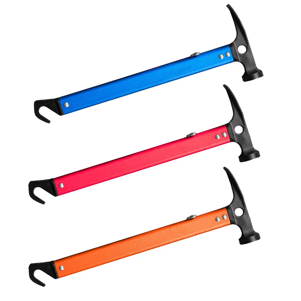 Multi-function Outdoor Camping Tent Hammer Peg Nail Stakes Puller Mountaineering Hammer Camping Fishing Equipment
Multi-function Outdoor Camping Tent Hammer Peg Nail Stakes Puller Mountaineering Hammer Camping Fishing Equipment