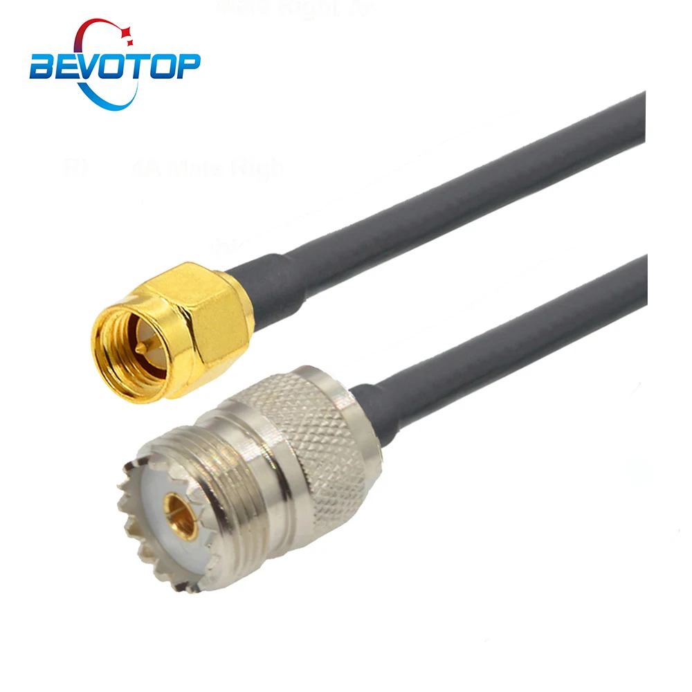 Кабель-переходник UHF RG58 Pigtail UHF SO239 с женским и мужским разъемами SMA, перемычка, RF коаксиальный удлинитель 15 см, 50 см, 1 м, 2 м, 3 м, 5 м
Кабель-переходник UHF RG58 Pigtail UHF SO239 с женским и мужским разъемами SMA, перемычка, RF коаксиальный удлинитель 15 см, 50 см, 1 м, 2 м, 3 м, 5 м