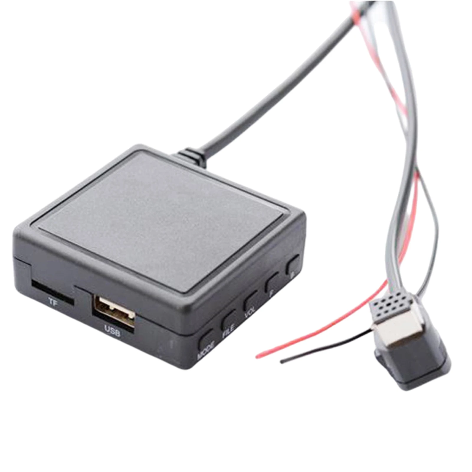 Автомобильный Bluetooth аудио кабель адаптер AUX динамик стереосистема Громкая связь
