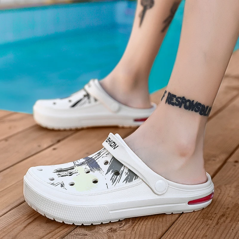 Summer Men Women Slippers Sandals Massage Clogs Outdoor Garden Shoes Beach Sandals Indoor Home Bathroom Slides Mules Flip Flops
Summer Men Women Slippers Sandals Massage Clogs Outdoor Garden Shoes Beach Sandals Indoor Home Bathroom Slides Mules Flip Flops