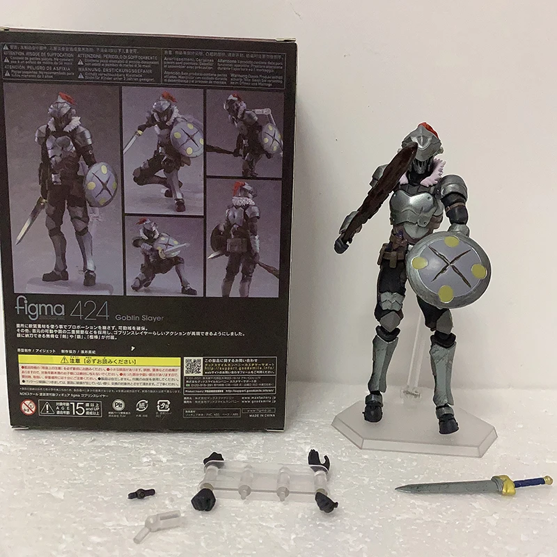 Figma 424 Goblin Slayer Hunter Сочлененная экшн-фигурка Коллекционная модель игрушки кукла подарок
Figma 424 Goblin Slayer Hunter Сочлененная экшн-фигурка Коллекционная модель игрушки кукла подарок