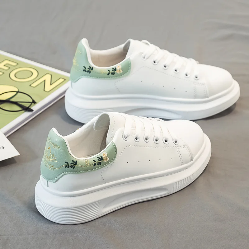 Белая женская обувь, новинка 2021, Весенняя универсальная обувь, повседневная обувь, женская обувь 
Белая женская обувь, новинка 2021, Весенняя универсальная обувь, повседневная обувь, женская обувь