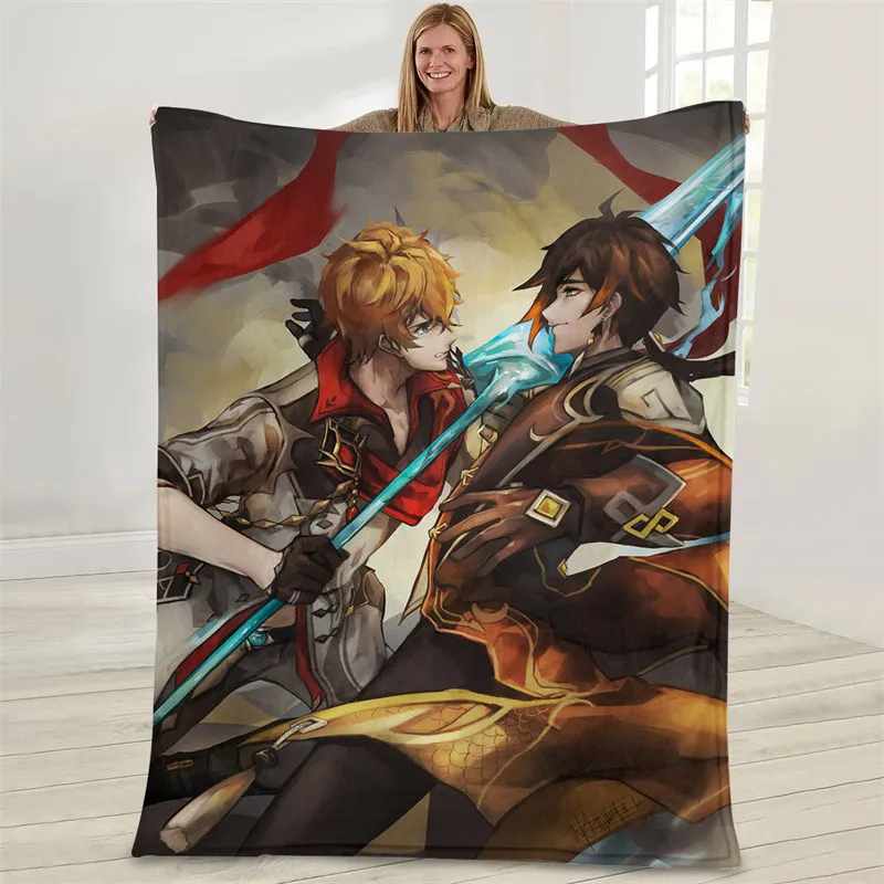 Childe Genshin Impact Blanket Flannel Spring Winter Breathable Super Warm Throw Blankets for Bedding Travel Bedding Throws
Childe Genshin Impact Blanket Flannel Spring Winter Breathable Super Warm Throw Blankets for Bedding Travel Bedding Throws