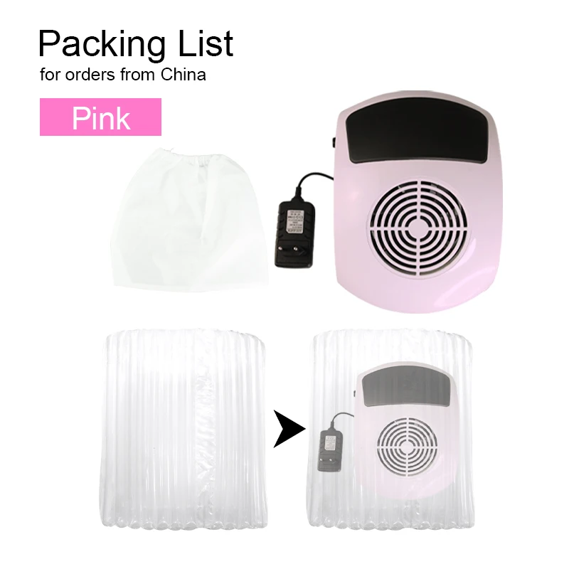 New 80W 2 IN1 Nail Dust Suction Collector with Nail Lamp Vacuum Cleaner with Powerful Fan Dust Collecting Bag Nail Art Equipment 
New 80W 2 IN1 Nail Dust Suction Collector with Nail Lamp Vacuum Cleaner with Powerful Fan Dust Collecting Bag Nail Art Equipment