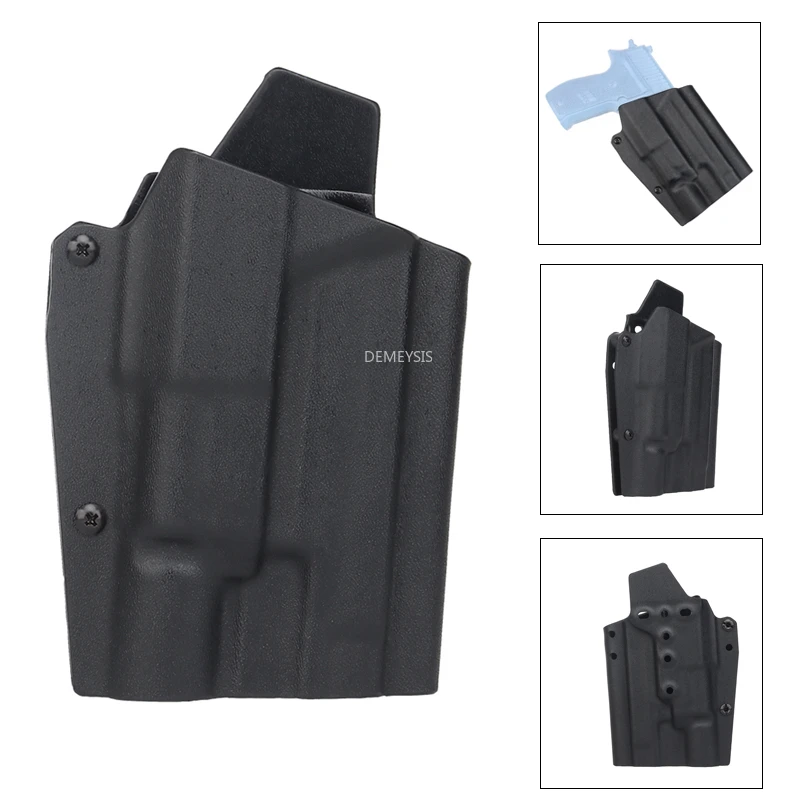 Hunting Gun Waist Belt Holster Quick Release Army Military Tactical Pistols Holsters Shooting Belt Holsters for P226 + X300 Lamp
Hunting Gun Waist Belt Holster Quick Release Army Military Tactical Pistols Holsters Shooting Belt Holsters for P226 + X300 Lamp