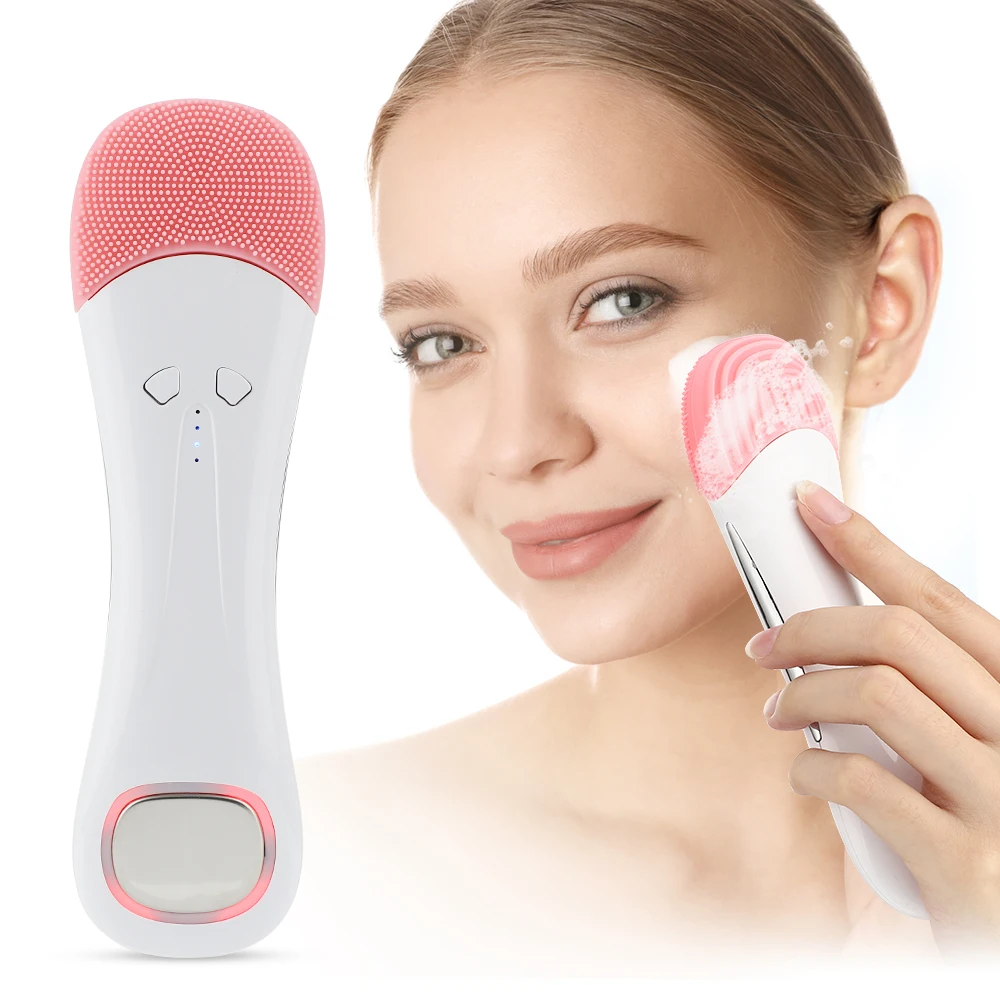 Electric Silicone Face Facial Cleansing Brush Skin Care Massager Waterproof Face Washing Instruments Pore Cleaner Washing Brush
Electric Silicone Face Facial Cleansing Brush Skin Care Massager Waterproof Face Washing Instruments Pore Cleaner Washing Brush