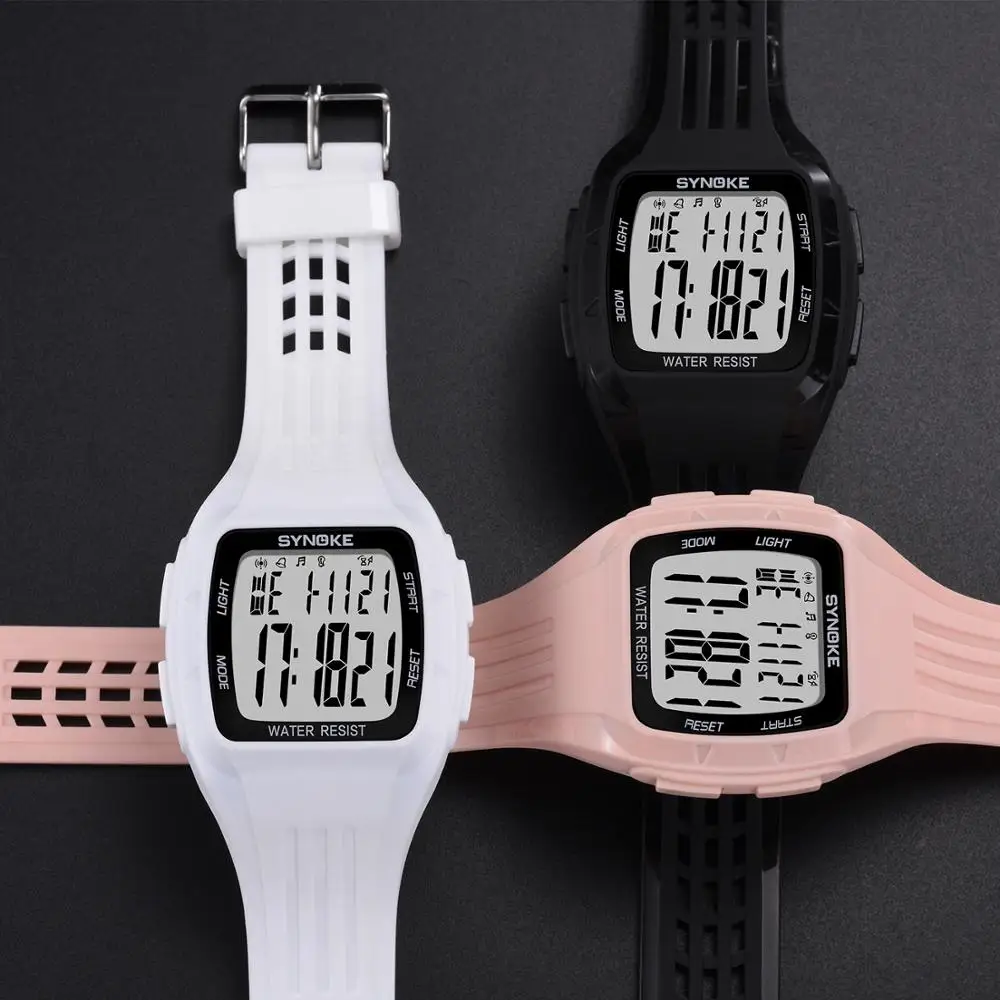 SYNOKE Men's Watches Fashion Sports Waterproof Watch Luminous LED Digital Watch Women Wristwatches Electronic Clock Reloj Hombre
SYNOKE Men's Watches Fashion Sports Waterproof Watch Luminous LED Digital Watch Women Wristwatches Electronic Clock Reloj Hombre