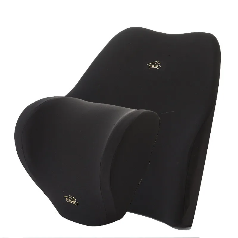Car Neck Guard Headrest Memory Foam Car Lumbar Support Set Car Backrest Car Four Seasons Universal
