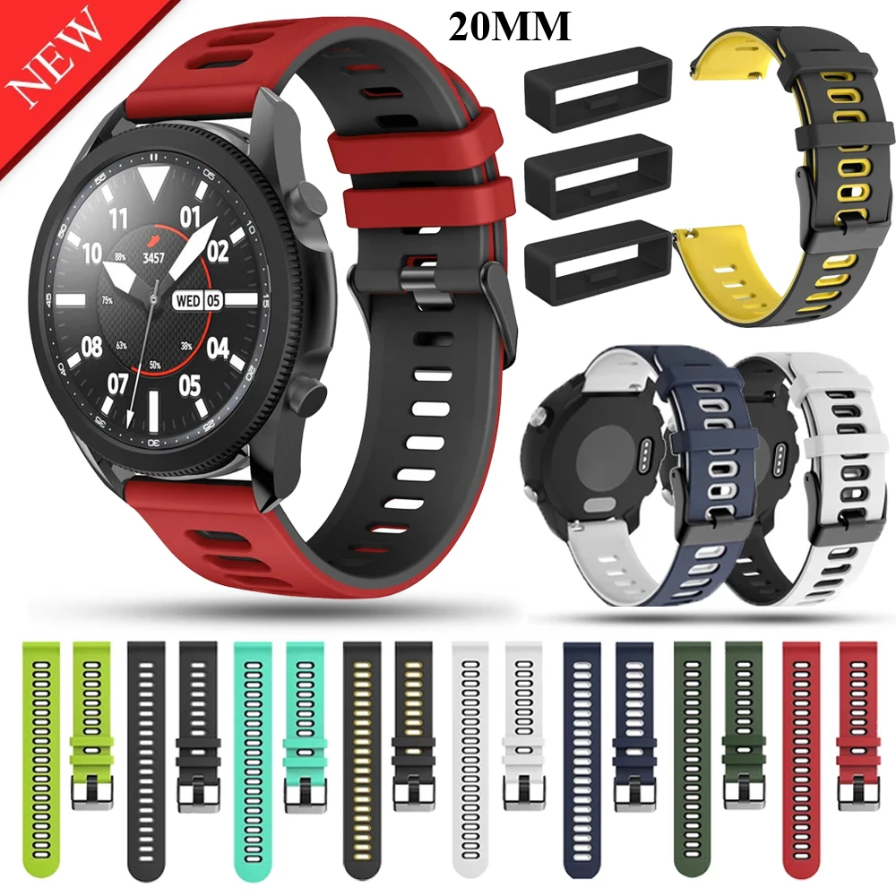 Ремешок для смарт-часов Samsung Galaxy Watch 3 Active 2, браслет для Xiaomi Huami Amazfit GTS 2e GTR 42
Ремешок для смарт-часов Samsung Galaxy Watch 3 Active 2, браслет для Xiaomi Huami Amazfit GTS 2e GTR 42