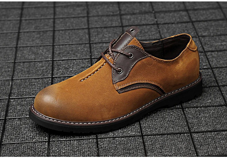 JMaiou Fashion Italian Men Shoes Classic Men Leather Shoes Men Oxfords Designer Waterproof Short Outdoor Footwear 2019 New
JMaiou Fashion Italian Men Shoes Classic Men Leather Shoes Men Oxfords Designer Waterproof Short Outdoor Footwear 2019 New