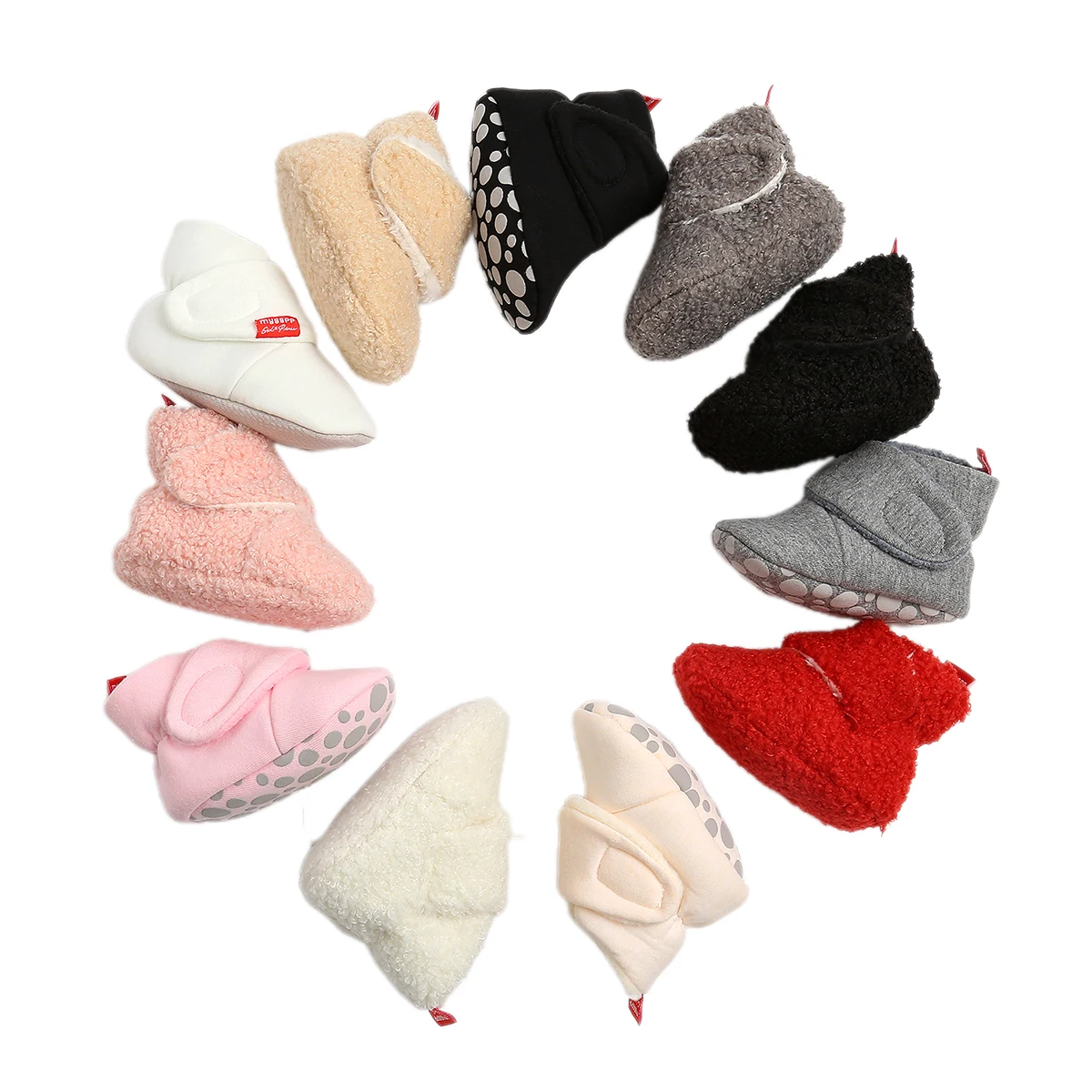 0-18M Baby Cozy Fleece Booties Unisex Infant Slippers Crib Shoes Non Slip Bottom Boys Girls
0-18M Baby Cozy Fleece Booties Unisex Infant Slippers Crib Shoes Non Slip Bottom Boys Girls