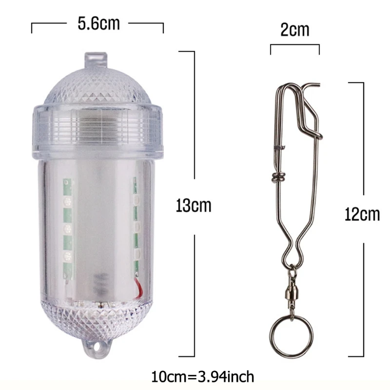 12 LED Night Fishing Light Fish Gathering Underwater Attracting Fish Lamp Waterproof Lure Light
12 LED Night Fishing Light Fish Gathering Underwater Attracting Fish Lamp Waterproof Lure Light