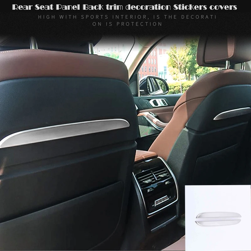 Car Styling For BMW X5 G05 2019 2020 Rear Seat Panel Back trim decoration Stickers covers Interior Auto accessories
Car Styling For BMW X5 G05 2019 2020 Rear Seat Panel Back trim decoration Stickers covers Interior Auto accessories