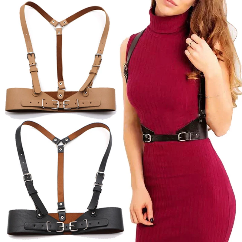 Women's Personality Punk Style Suspender Belt Waist Seal Fashion Straps Harness Belt Girdle Punk Retro Clothing Accessories
Women's Personality Punk Style Suspender Belt Waist Seal Fashion Straps Harness Belt Girdle Punk Retro Clothing Accessories