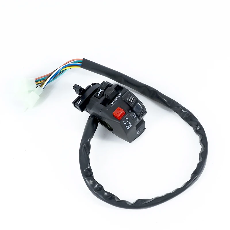 Motorcycle Modification Accessories Five-function Turn Signal Headlight Fog Light Button Switch ATV Start Switch Suitable For AT
Motorcycle Modification Accessories Five-function Turn Signal Headlight Fog Light Button Switch ATV Start Switch Suitable For AT