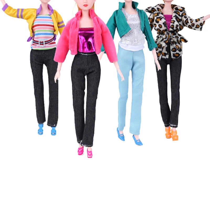 1 PCS Cartoon Cute Pattern T-shirt Coat Leggings Trousers Accessories Clothes For Doll Toy Handmade Fashion Outfit
1 PCS Cartoon Cute Pattern T-shirt Coat Leggings Trousers Accessories Clothes For Doll Toy Handmade Fashion Outfit