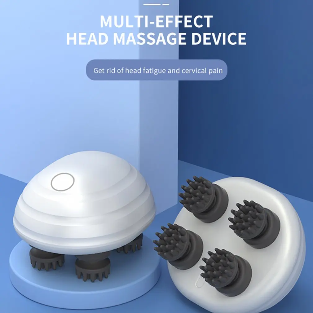 Electric Head Massager Help Sleep Soothe Nerves Cats Octopus Household Massager Head Scalp Massager Neck Massage Machine
Electric Head Massager Help Sleep Soothe Nerves Cats Octopus Household Massager Head Scalp Massager Neck Massage Machine