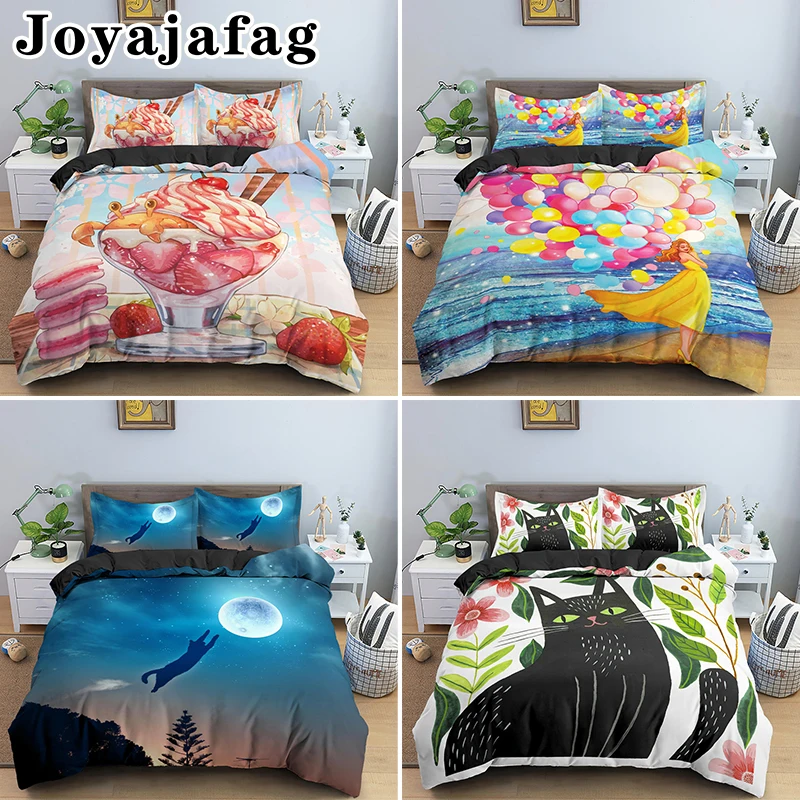 Art Illustration Bedding Set King Queen Duvet Cover With Pillowcase For Kids Adult Single Double Bed Sets Home Textiles
Art Illustration Bedding Set King Queen Duvet Cover With Pillowcase For Kids Adult Single Double Bed Sets Home Textiles