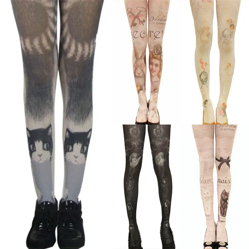 Women Tights Japanese Cute Harajuku Stockings Personality Student Pantyhose Comfortable Breathable Four Seasons Tights
Women Tights Japanese Cute Harajuku Stockings Personality Student Pantyhose Comfortable Breathable Four Seasons Tights
