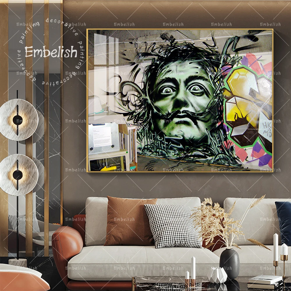 Embelish 1 Pieces Abstract Salvador Dali Wall Art Pictures For Living Room HD Print Canvas Paintings Modern Home Decor Posters
Embelish 1 Pieces Abstract Salvador Dali Wall Art Pictures For Living Room HD Print Canvas Paintings Modern Home Decor Posters