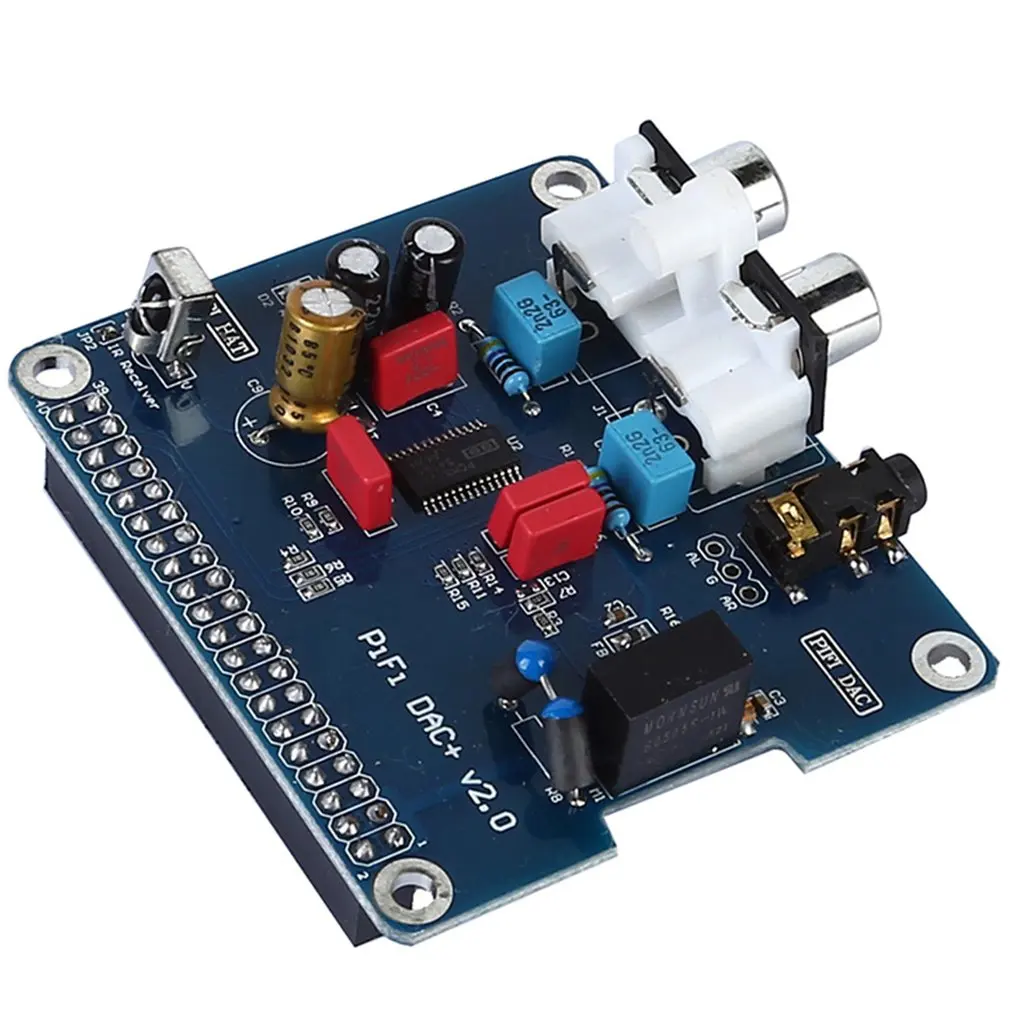 

PIFI Digi DAC+HIFI DAC Audio Sound Card Module I2S Interface For Raspberry Pi 3 2 Model B B+Digital Pinboard V2.0 Board SC08