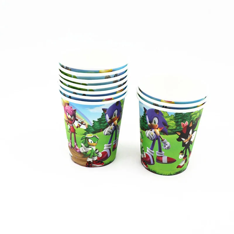 80+pcs Kids Gift Boys Favor Sonik Birthday Party Decoration Cups Plates Spoon Baby Shower Disposable Tableware party Supplies
80+pcs Kids Gift Boys Favor Sonik Birthday Party Decoration Cups Plates Spoon Baby Shower Disposable Tableware party Supplies